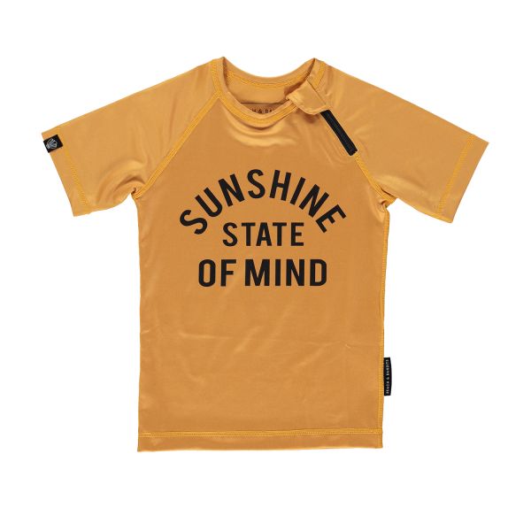 Beach & Bandits T-Shirt UV Schutz Sunshine State of Mind Golden
