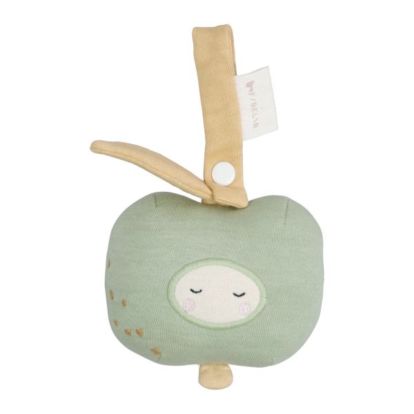 Fabelab Acitivity Toy / Rassel Anhänger Green Apple