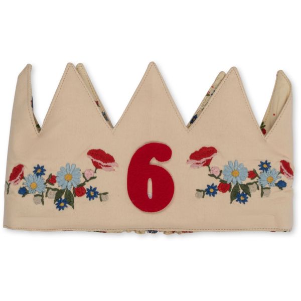 Konges Sløjd Geburtstagskrone Zahlen Flower